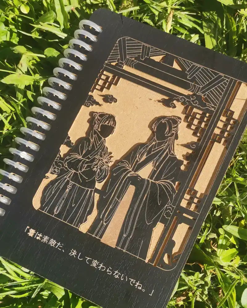 Libreta infinita A5 Maomao & Jinshi, detalle 2