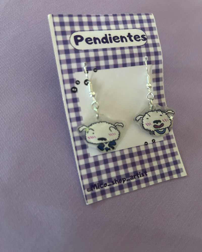 Pendientes Nevado, detalle 2