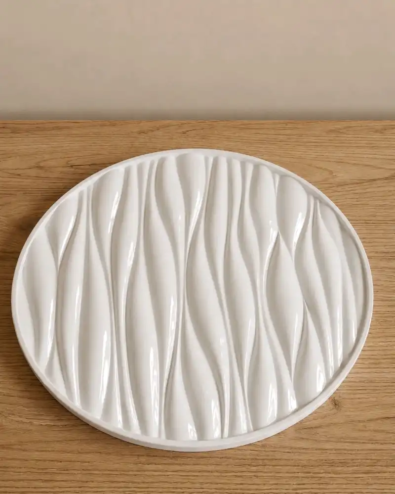 Bandeja decorativa ONDAS, detalle 2