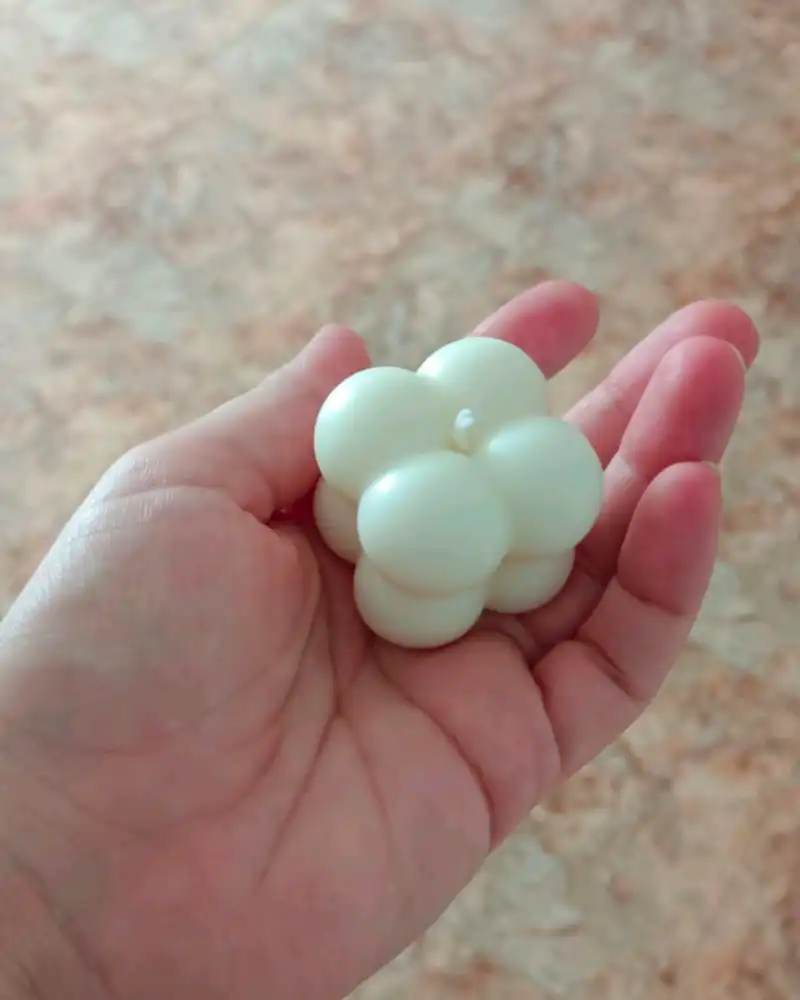 Vela BUBBLE PEQUEÑA, detalle 2