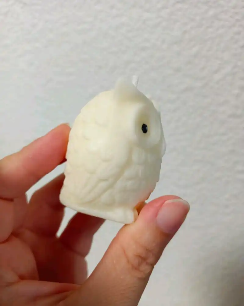 Búho de la suerte, detalle 2